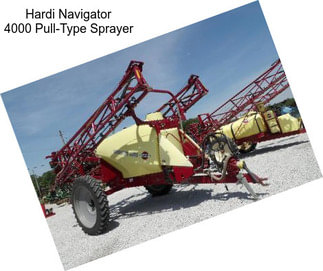 Hardi Navigator 4000 Pull-Type Sprayer