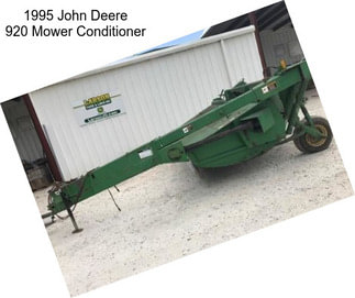 1995 John Deere 920 Mower Conditioner