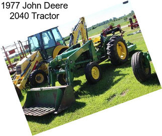 1977 John Deere 2040 Tractor