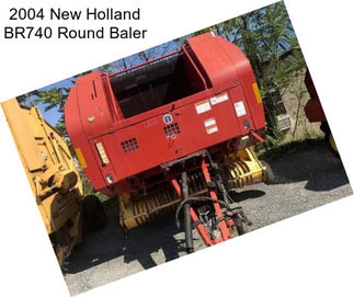 2004 New Holland BR740 Round Baler