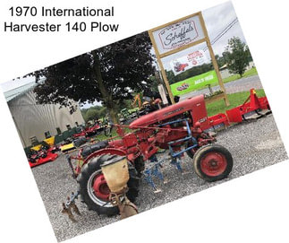 1970 International Harvester 140 Plow