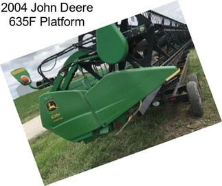 2004 John Deere 635F Platform