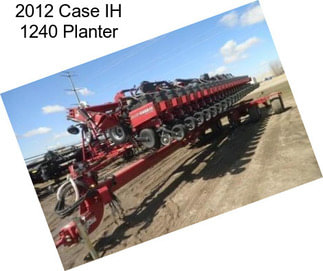 2012 Case IH 1240 Planter