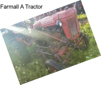 Farmall A Tractor