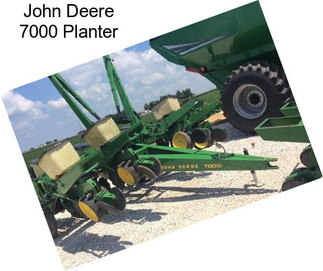 John Deere 7000 Planter