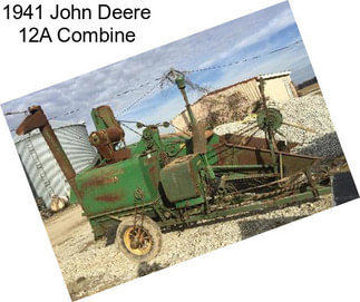 1941 John Deere 12A Combine