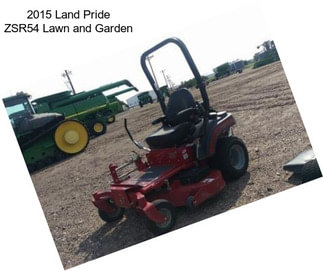 2015 Land Pride ZSR54 Lawn and Garden