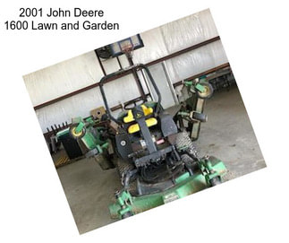 2001 John Deere 1600 Lawn and Garden