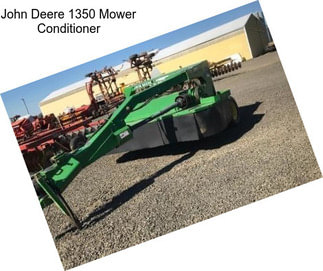 John Deere 1350 Mower Conditioner