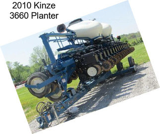 2010 Kinze 3660 Planter