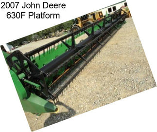 2007 John Deere 630F Platform