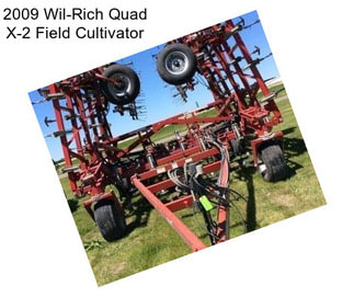 2009 Wil-Rich Quad X-2 Field Cultivator