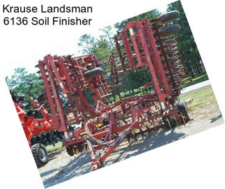 Krause Landsman 6136 Soil Finisher