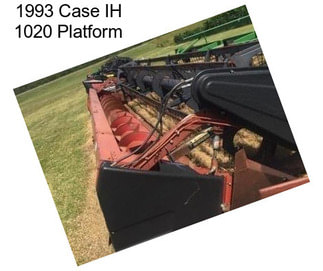 1993 Case IH 1020 Platform