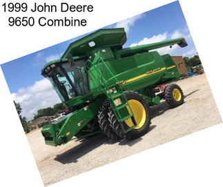 1999 John Deere 9650 Combine