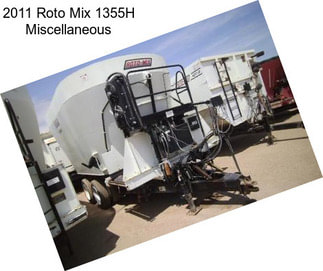 2011 Roto Mix 1355H Miscellaneous