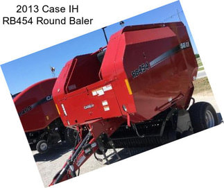 2013 Case IH RB454 Round Baler