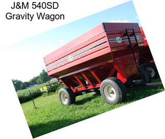 J&M 540SD Gravity Wagon