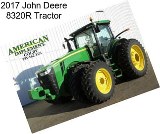 2017 John Deere 8320R Tractor