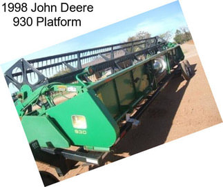 1998 John Deere 930 Platform