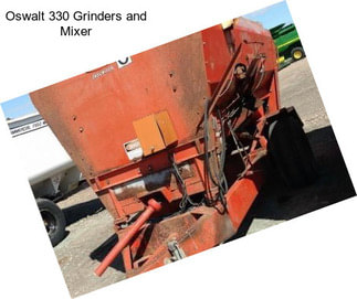 Oswalt 330 Grinders and Mixer