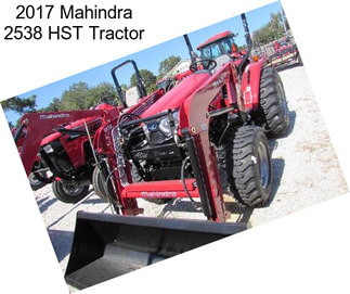 2017 Mahindra 2538 HST Tractor