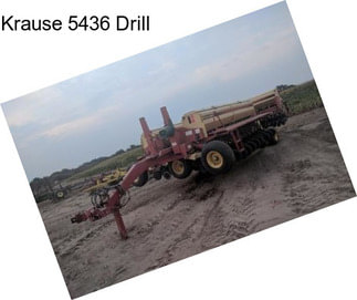 Krause 5436 Drill