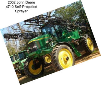 2002 John Deere 4710 Self-Propelled Sprayer