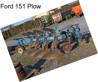 Ford 151 Plow