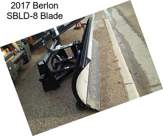 2017 Berlon SBLD-8 Blade