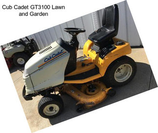Cub Cadet GT3100 Lawn and Garden