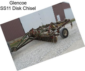 Glencoe SS11 Disk Chisel