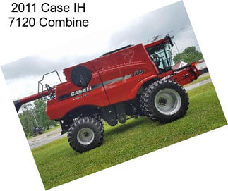 2011 Case IH 7120 Combine