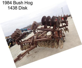 1984 Bush Hog 1438 Disk