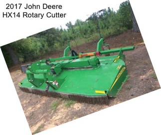2017 John Deere HX14 Rotary Cutter