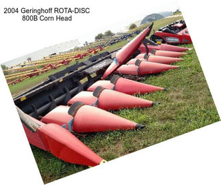 2004 Geringhoff ROTA-DISC 800B Corn Head