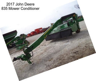 2017 John Deere 835 Mower Conditioner