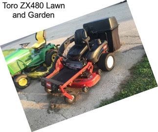 Toro ZX480 Lawn and Garden