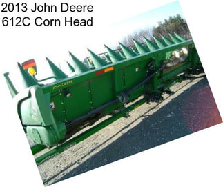 2013 John Deere 612C Corn Head