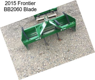 2015 Frontier BB2060 Blade