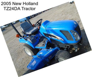 2005 New Holland TZ24DA Tractor