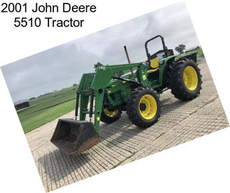 2001 John Deere 5510 Tractor