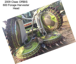 2009 Claas ORBIS 600 Forage Harvester Head