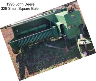 1995 John Deere 328 Small Square Baler