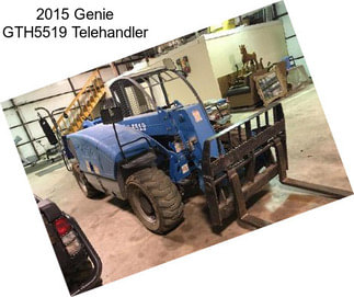 2015 Genie GTH5519 Telehandler