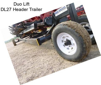 Duo Lift DL27 Header Trailer