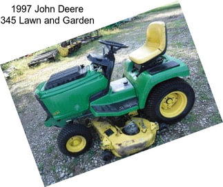 1997 John Deere 345 Lawn and Garden