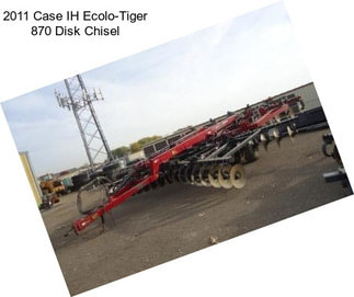 2011 Case IH Ecolo-Tiger 870 Disk Chisel
