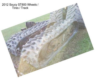 2012 Soucy ST800 Wheels / Tires / Track