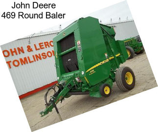 John Deere 469 Round Baler